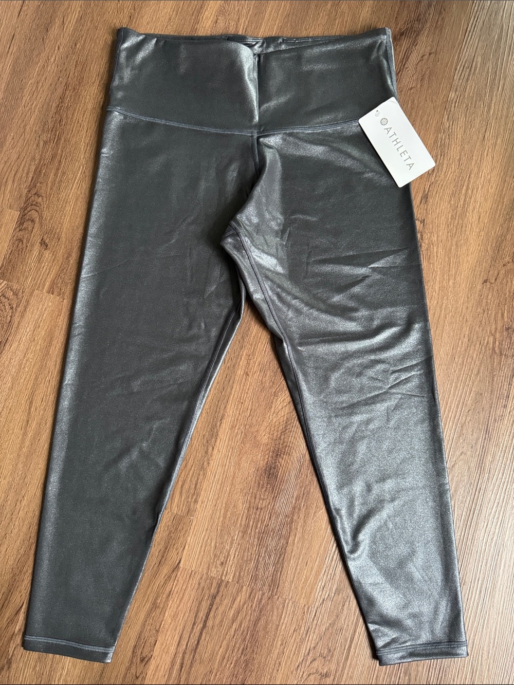 Athleta Women’s Gunmetal High Shine Leggings